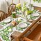 Artoid Mode Bufflao Plaid Shamrock St. Patrick's Day Placemats Set of 4, 12x18 Inch Seasonal Spring Table Mats for Party Kitchen Dining Decoration